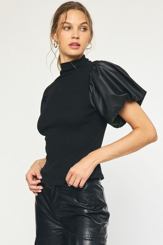 Zoey Top Black