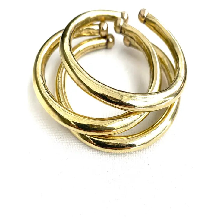 Kimaya Vintage Brass cuff