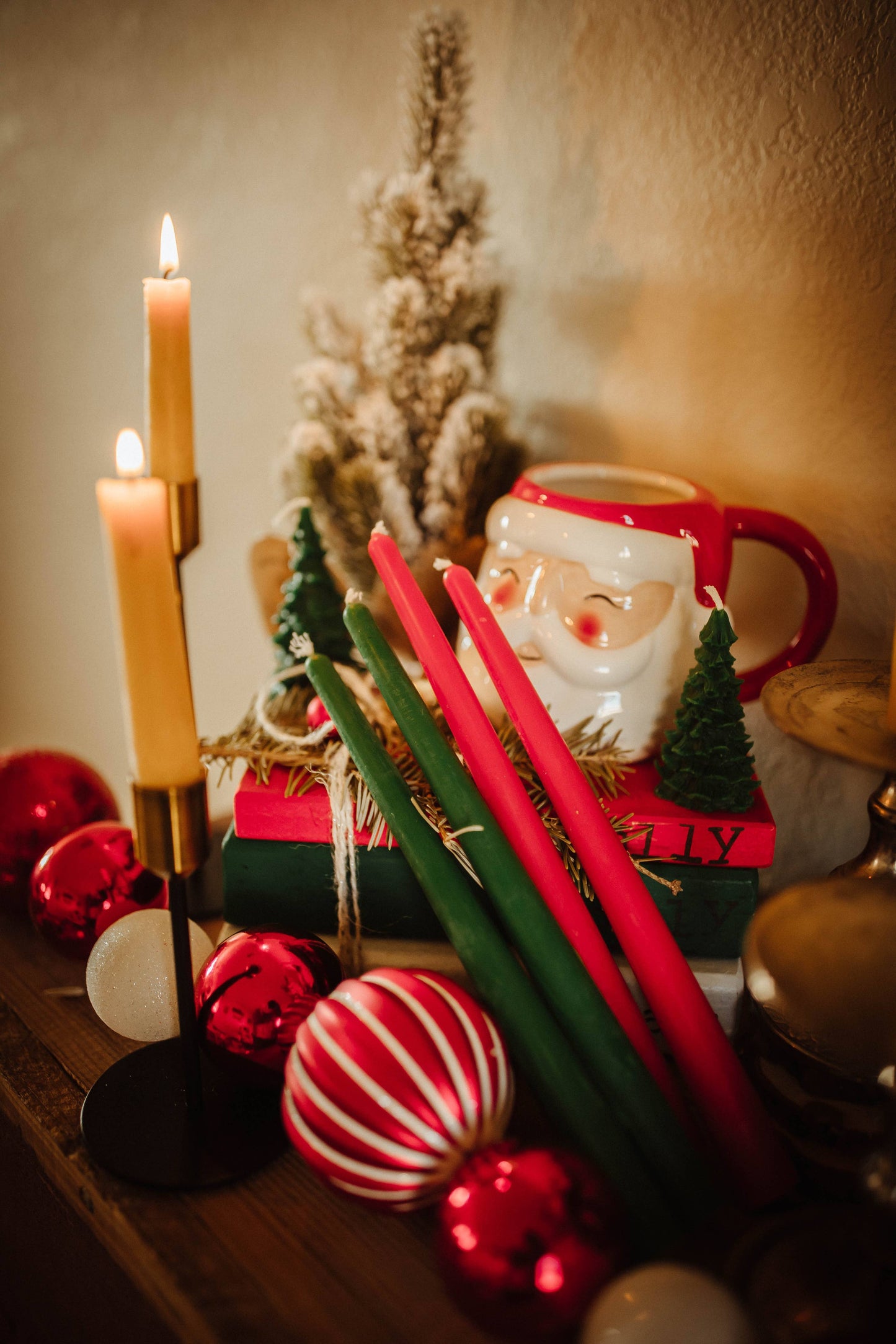 Beeswax Taper Candle