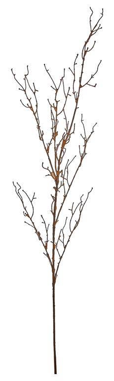 Coated Twig Branch, 46", Brown