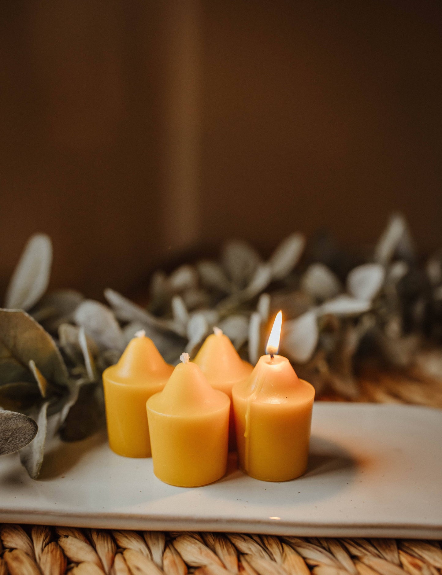 Beeswax Votive Candles